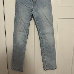 Levi wedgie straight jeans